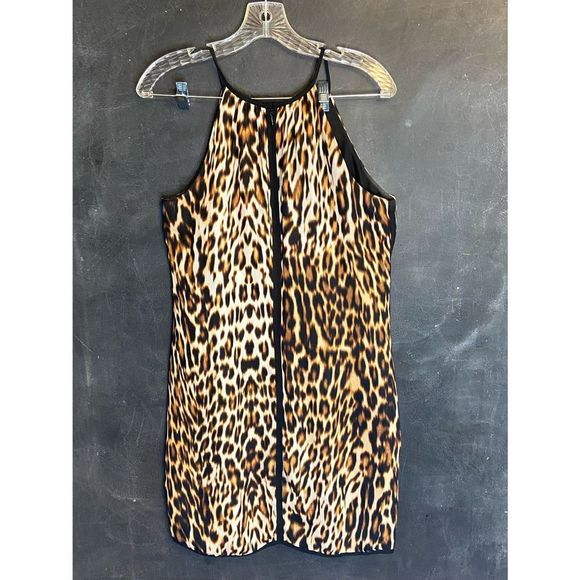 Worthington MIDI Leopard Print Dress size 10 - Picture 5 of 7